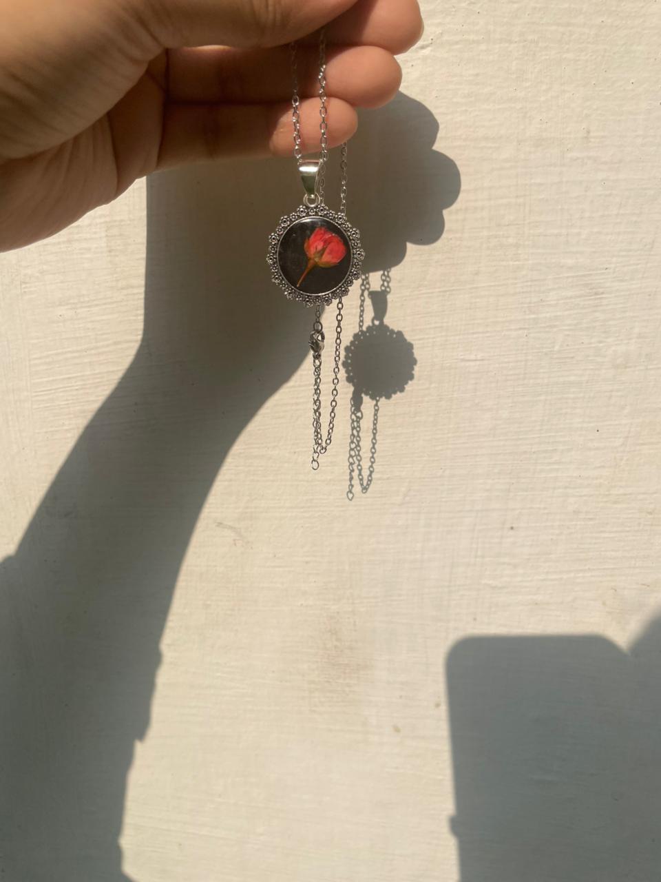 Fleur 'Kashmiri Rose' Pendant